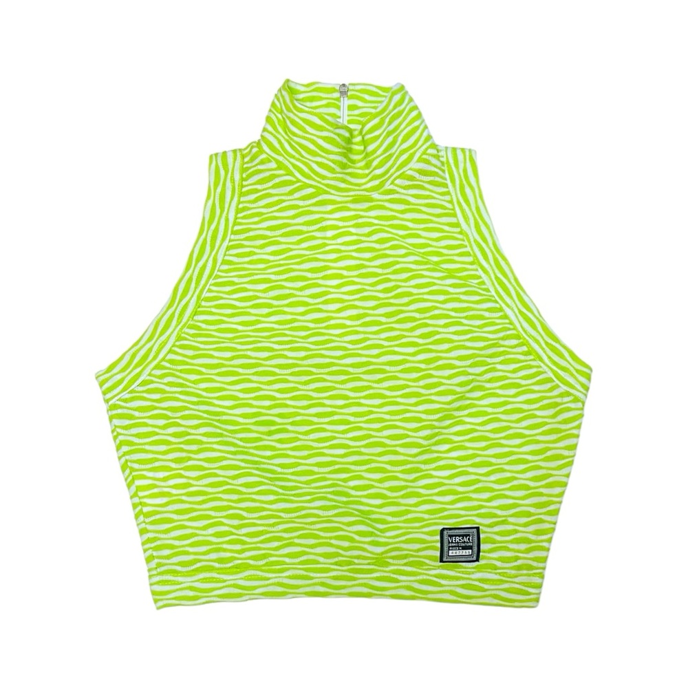 Auth Versace Jeans Couture Crop Top